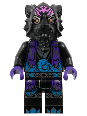 Lego figurka Ninjago Lord Ras Dark Pink Markings