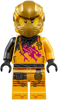 Lego figurka Ninjago Arin Shirt with Magenta Dragon (Nová)