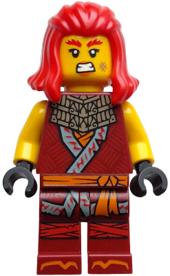 Lego figurka Ninjago Wyldfyre Dark Red Tunic (Nová)
