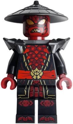 Lego figurka Ninjago Drix Pearl Dark Gray Shoulder Armor (Nová)