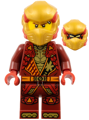 Lego figurka Ninjago Kai Dragons Rising Tunic