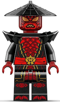 Lego figurka Ninjago Drix Black Shoulder Armor (Nová)