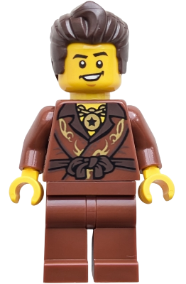 Lego figurka LEGO Brand Dareth Reddish Brown Robe (Nová)