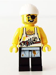Lego figurka Pirates Pirate Cook