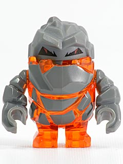 Lego figurka Power Miners Rock Monster - dobrý stav