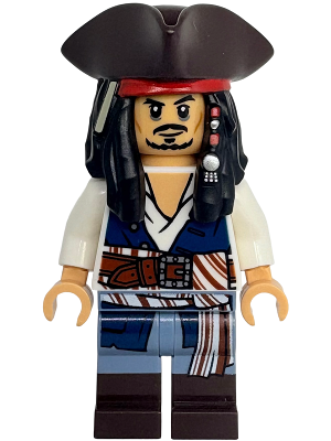 Lego figurka Pirates of the Caribbean Captain Jack Sparrow (Nová)