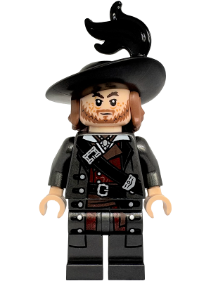 Lego figurka Pirates of the Caribbean Hector Barbossa (Nová)