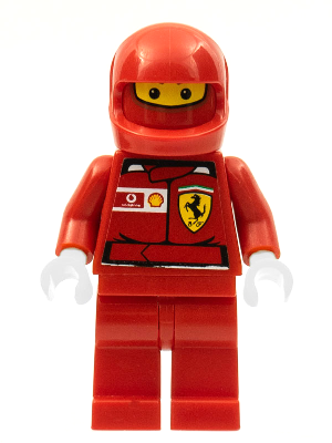 Lego figurka Racers F1 Ferrari Pit Crew Member