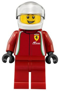 Lego figurka Speed Champions Ferrari 458 Italia GT2 Driver