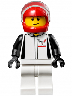 Lego figurka Speed Champions Chevrolet Corvette Z06 Driver