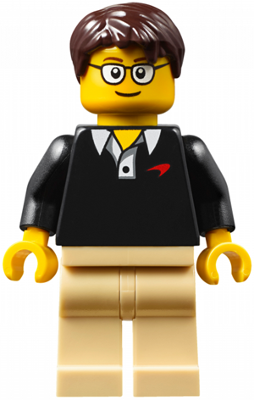 Lego figurka Speed Champions McLaren 720S Driver / Designer