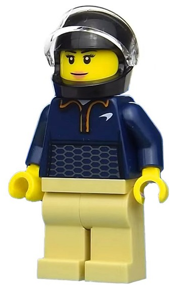 Lego figurka Speed Champions McLaren Elva Driver
