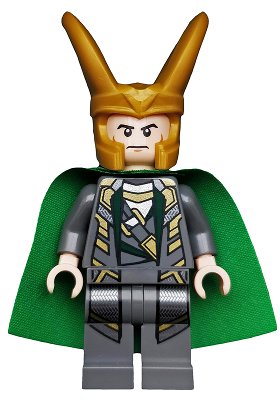 Lego figurka Super Heroes Loki (Nová) - bez pláště