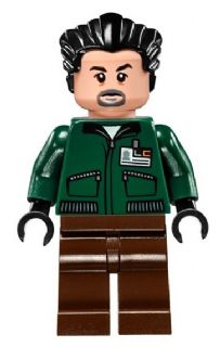 Lego figurka Super Heroes Lexcorp Henchman 2 Dark Brown Legs