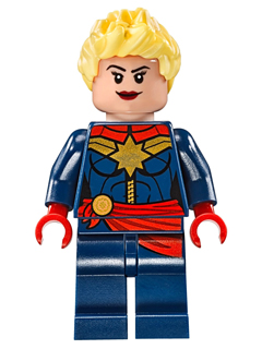 Lego figurka Super Heroes Captain Marvel Red Sash