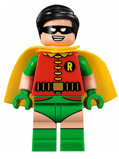 Lego figurka Super Heroes Robin Classic TV Series (Nová)