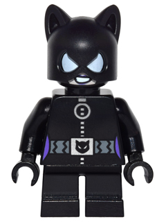 Lego figurka Super Heroes Catwoman Black Suit Short Legs