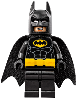 Lego figurka Super Heroes Batman Utility Belt Head Type 2 - bez pláště