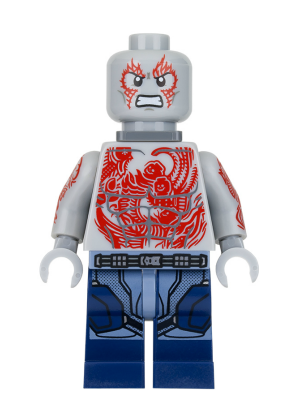 Lego figurka Super Heroes Drax Dark Blue Legs Jet Pack (Nová)
