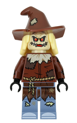 Lego figurka Super Heroes Scarecrow Reddish Brown Floppy Hat
