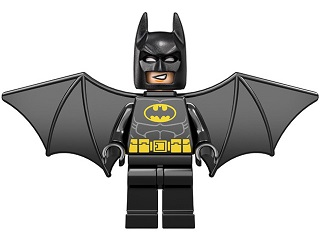 Lego figurka Super Heroes Batman Black Wings Black Headband