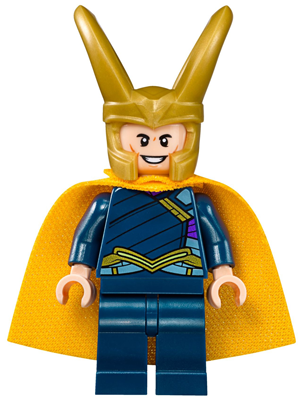 Lego figurka Super Heroes Loki Dark Blue Outfit