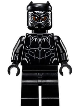 Lego figurka Super Heroes Black Panther Reddish Brown Eyes