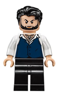 Lego figurka Super Heroes Ulysses Klaue - prasklý trup