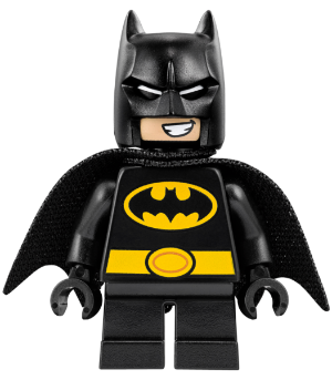 Lego figurka Super Heroes Batman Short Legs Black Torso - bez pláště