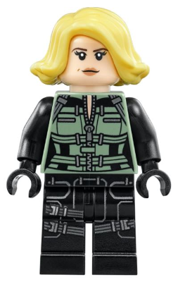 Lego figurka Super Heroes Black Widow Black Jumpsuit (Nová)