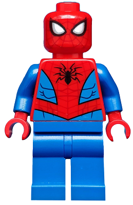 Lego figurka Super Heroes Spider-Man Dark Red Web Pattern