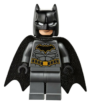 Lego figurka Super Heroes Batman Dark Bluish Gray Suit
