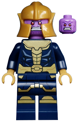 Lego figurka Super Heroes Thanos Dark Blue and Gold Outfit (Nová)
