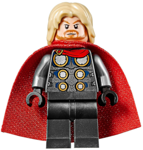 Lego figurka Super Heroes Thor Spongy Cape - pěkný stav
