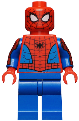 Lego figurka Super Heroes Spider-Man Printed Blue Arms Plain Legs