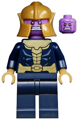 Lego figurka Super Heroes Thanos Dark Blue and Gold Outfit (Nová)