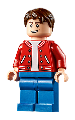 Lego figurka Super Heroes Peter Parker Red Jacket (Nová)
