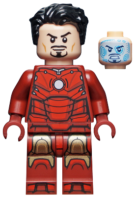 Lego figurka Super Heroes Iron Man Mark 3 Armor Hair (Nová)
