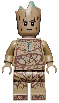 Lego figurka Super Heroes Groot Teen Groot Dark Tan