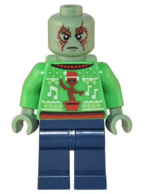 Lego figurka Super Heroes Drax Holiday Sweater (Nová)