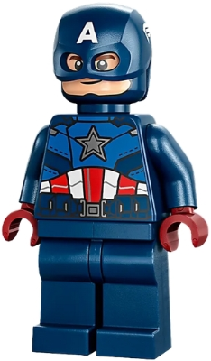 Lego figurka Super Heroes Captain America Dark Blue Suit (Nová)