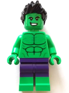 Lego figurka Super Heroes Hulk Dark Purple Pants Spiked Hair (Nová)