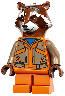 Lego figurka Super Heroes Rocket Raccoon (Nová)