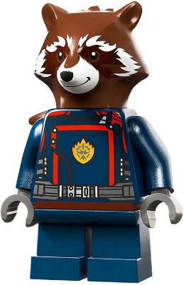 Lego figurka Super Heroes Rocket Raccoon (Nová)