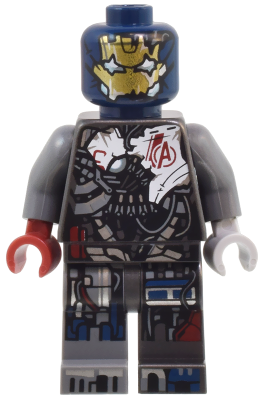 Lego figurka Super Heroes Ultron MK1 Dark Blue Head (Nová)