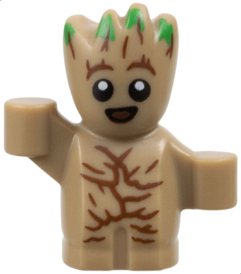 Lego figurka Super Heroes Groot Baby Dark Tan (Nová)