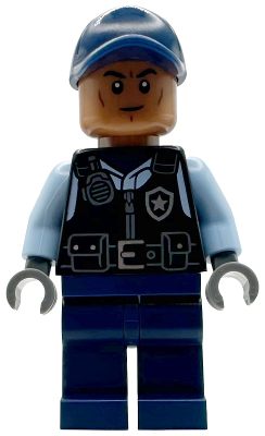 Lego figurka Super Heroes Security Guard Arkham Asylum Male (Nová)
