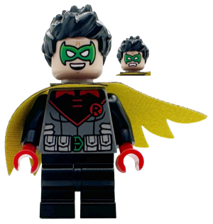 Lego figurka Super Heroes Robin Green Mask Red Hands (Nová)