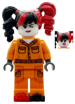 Lego figurka Super Heroes Harley Quinn (Nová) - without Roller Skates