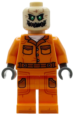 Lego figurka Super Heroes Scarecrow No Hat Prison Jumpsuit (Nová)